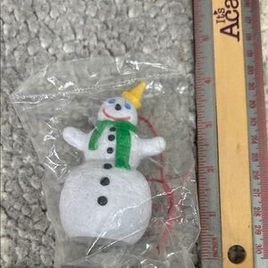 New Jack in the Box  Snowman Ornament